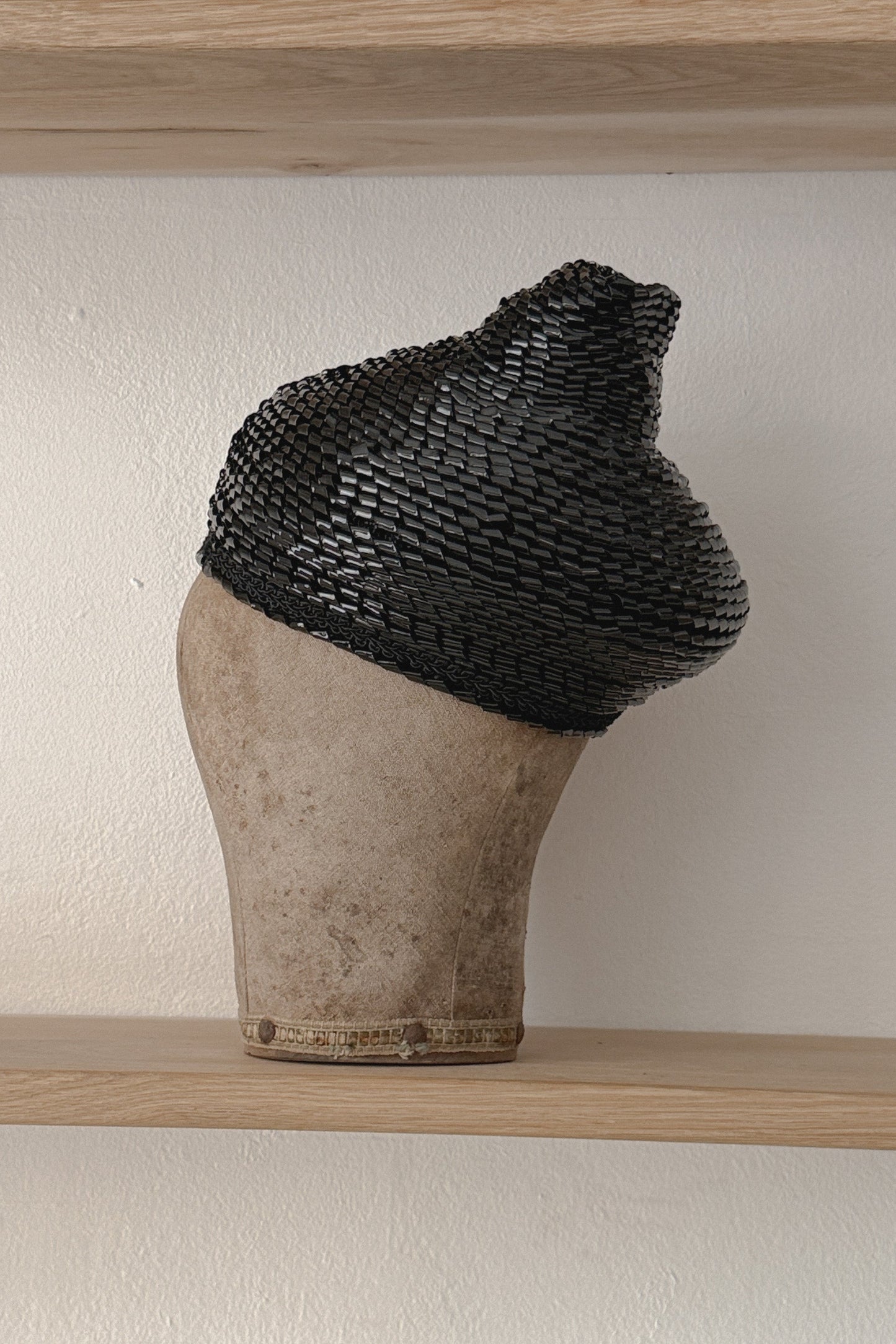 Leslie James Black Woven Hat, WILDE Copenhagen
