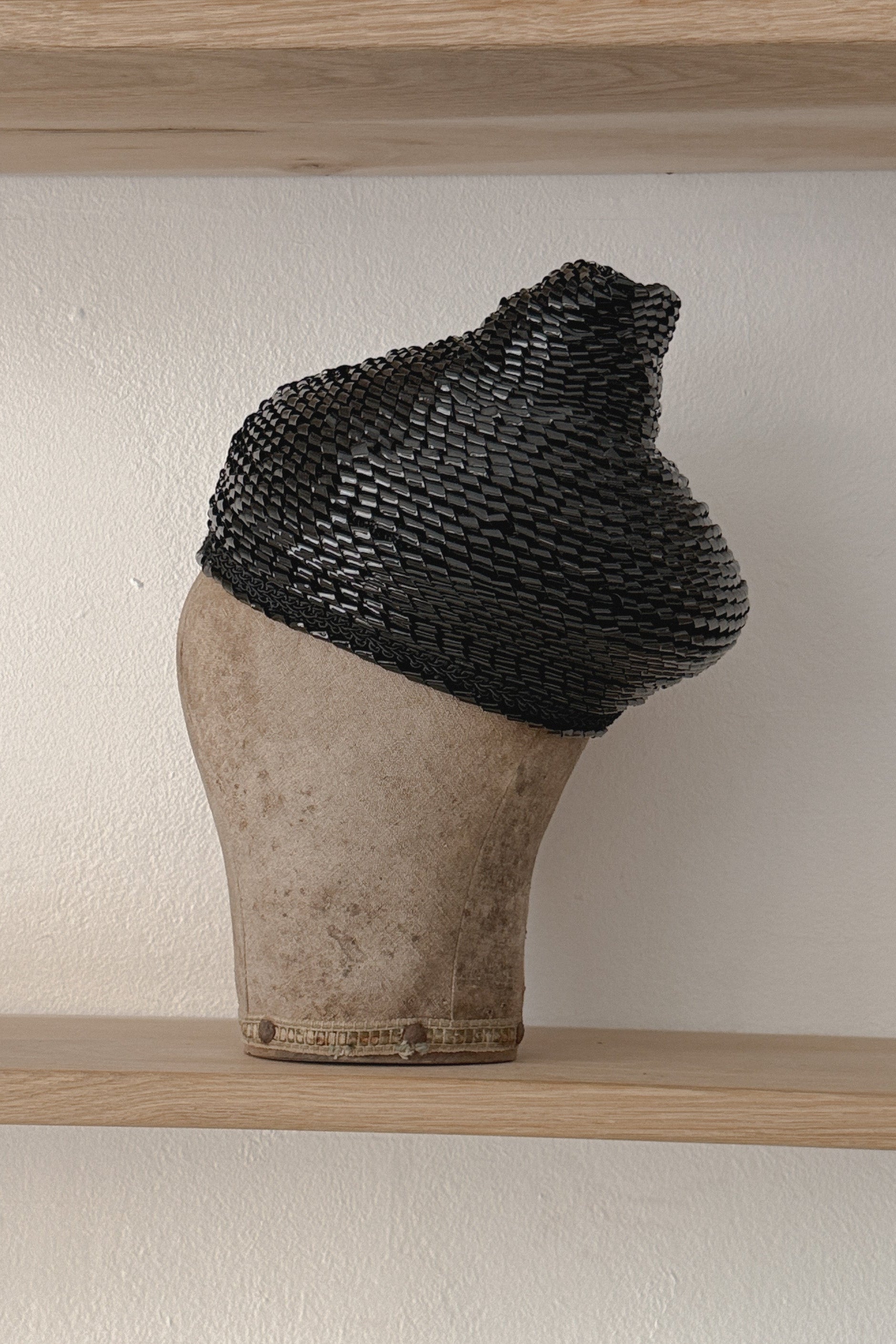 Leslie James Black Woven Hat, WILDE Copenhagen