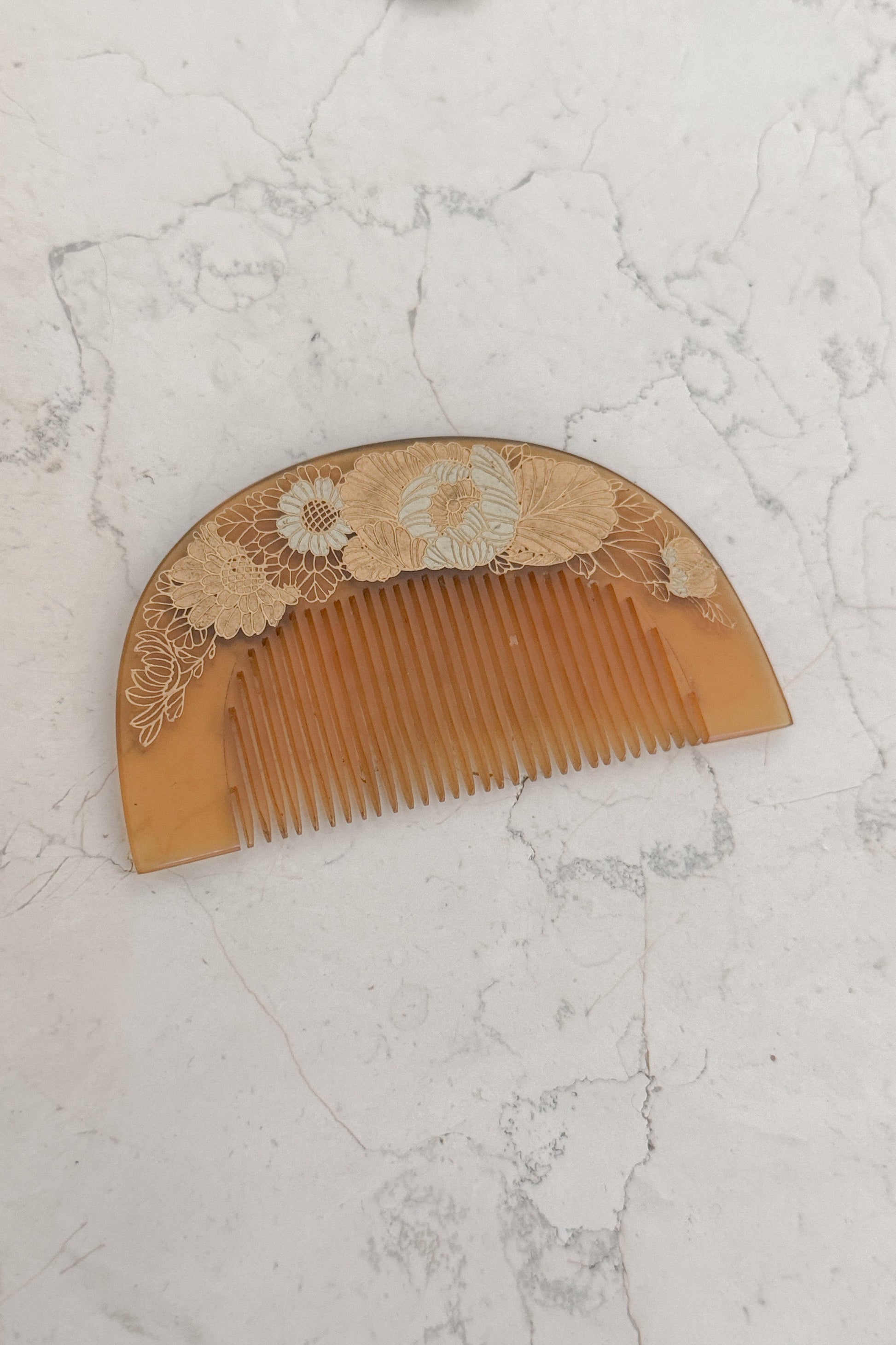 Antique Japanese Kushi Kanzashi Hair Comb, WILDE Copenhagen