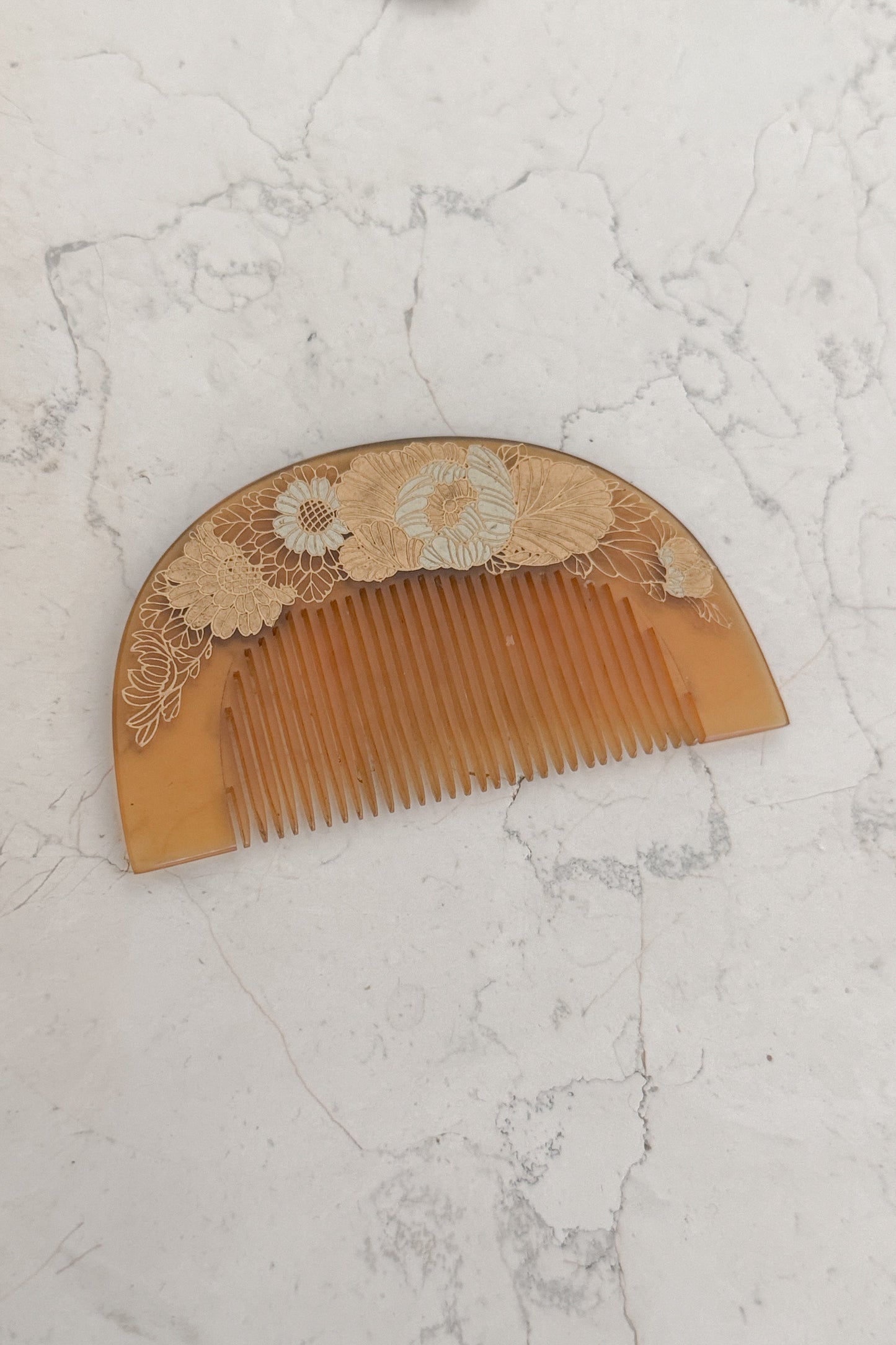 Antique Japanese Kushi Kanzashi Hair Comb, WILDE Copenhagen