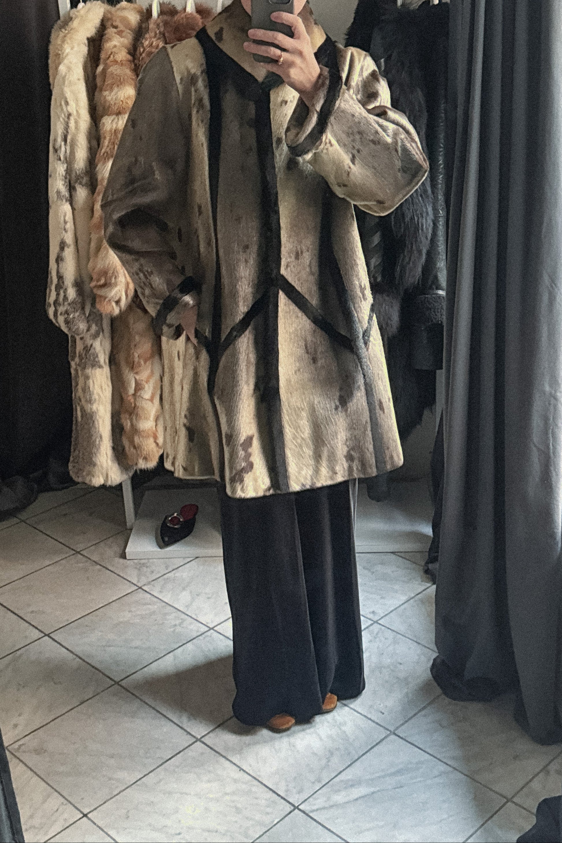 Yves Saint Laurent Vintage Fur Coat