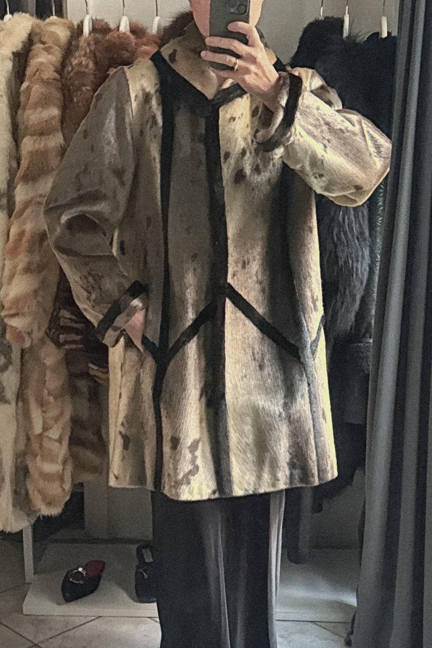 Yves Saint Laurent Vintage Fur Coat