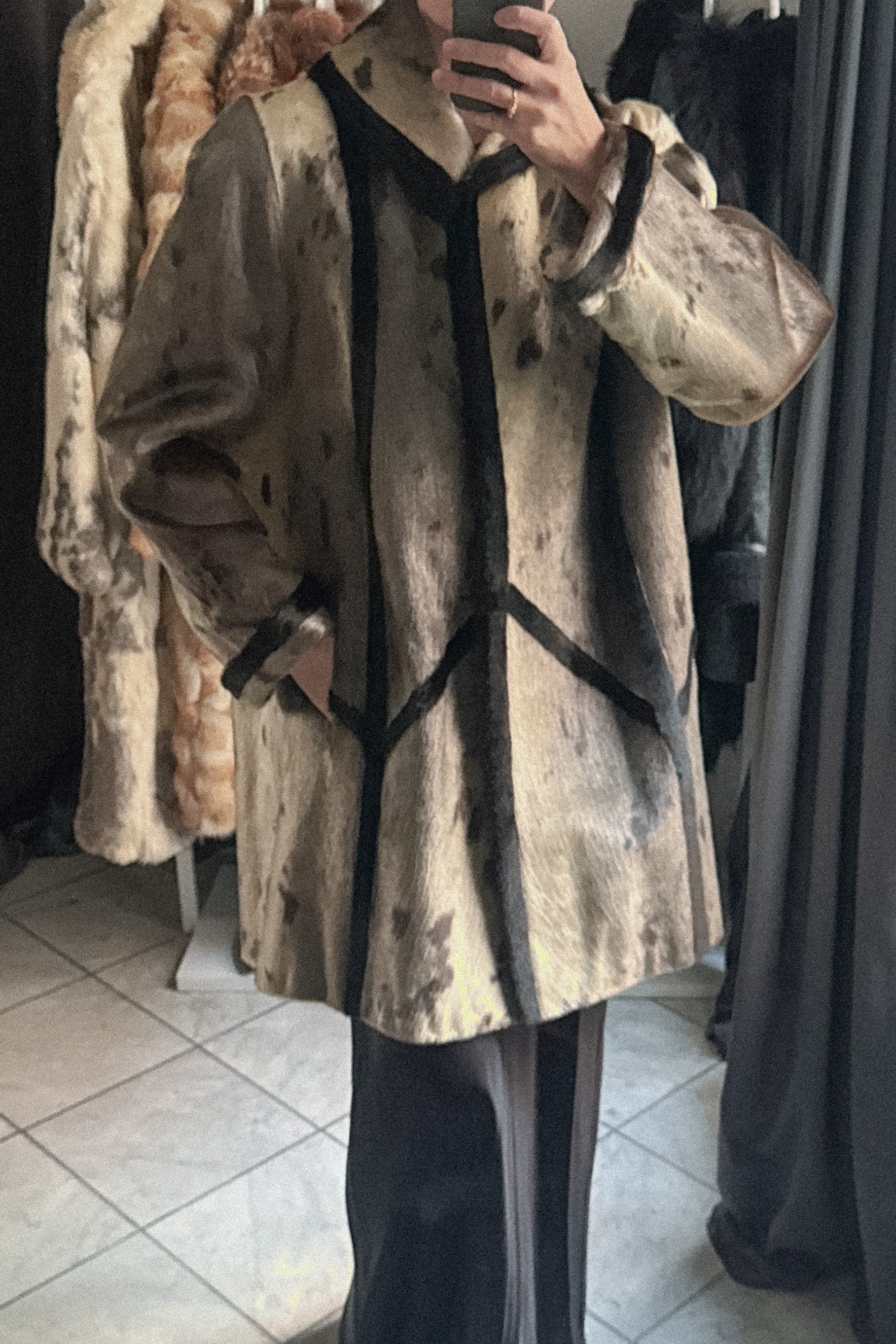 Yves Saint Laurent Vintage Fur Coat