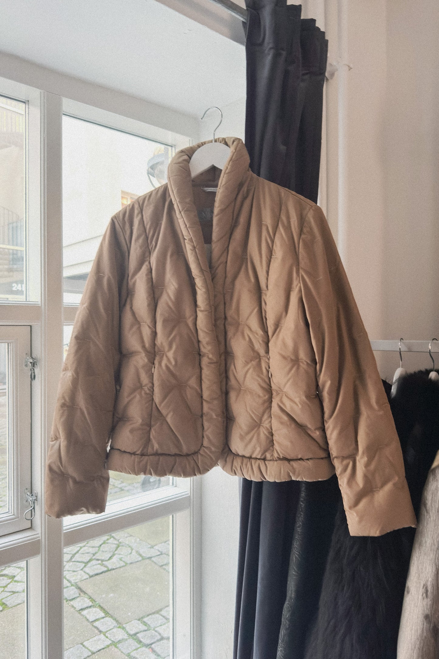 Max Mara Cropped Quilted Puffer Jacket
