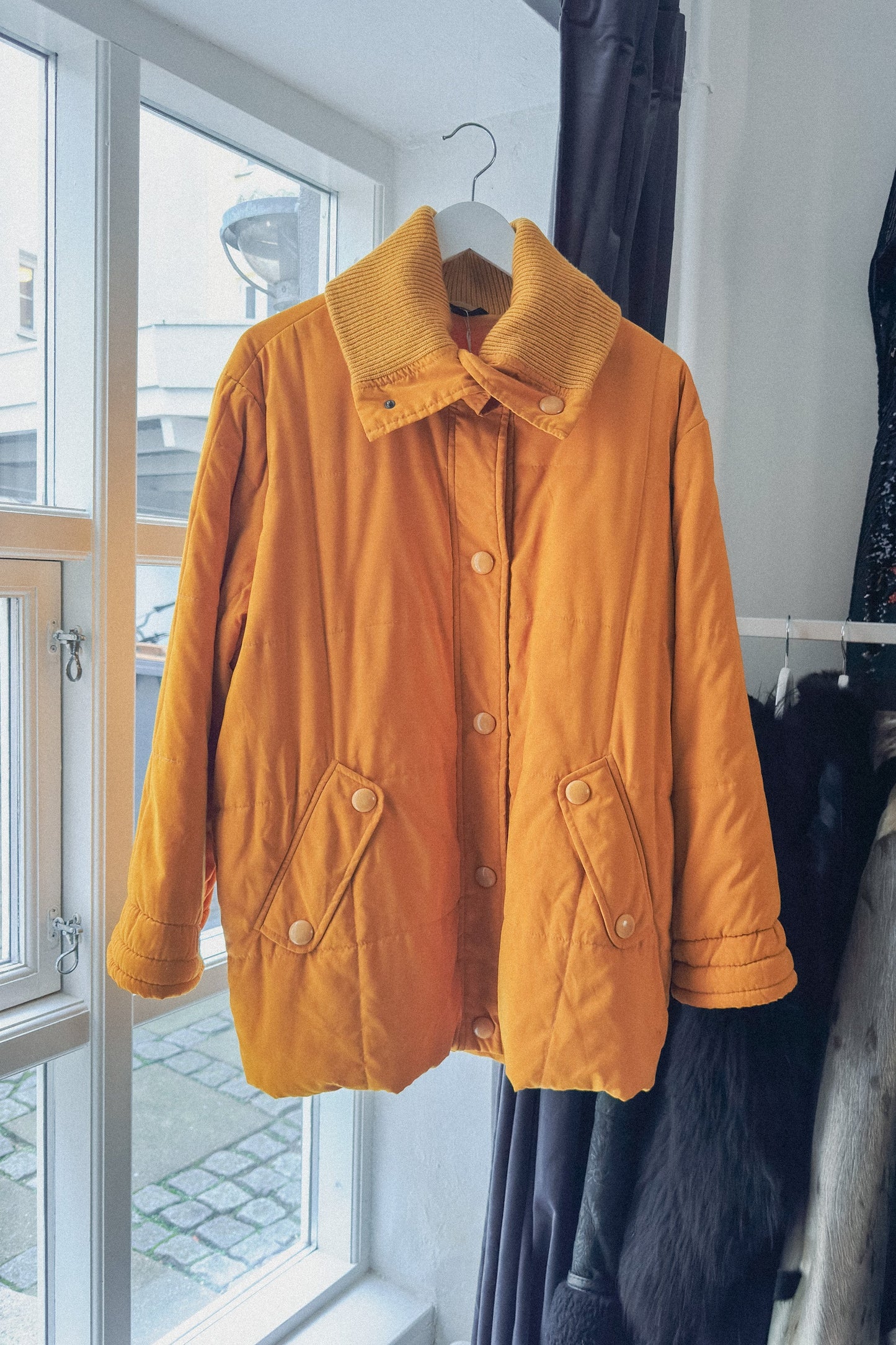 Max Mara Weekend Golden Puffer Coat 