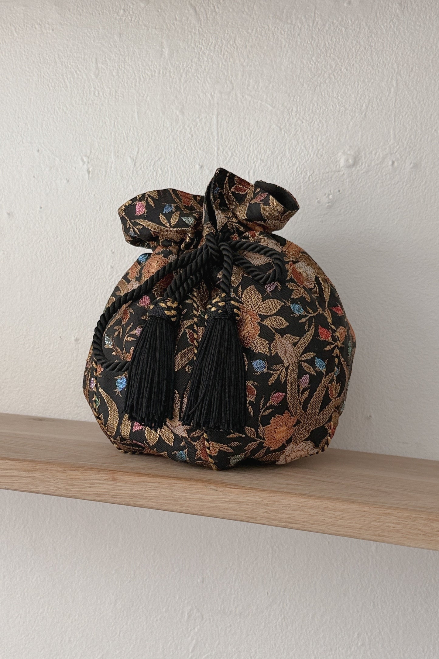 Victor Costa Floral Jacquard Bucket Bag, WILDE Copenhagen