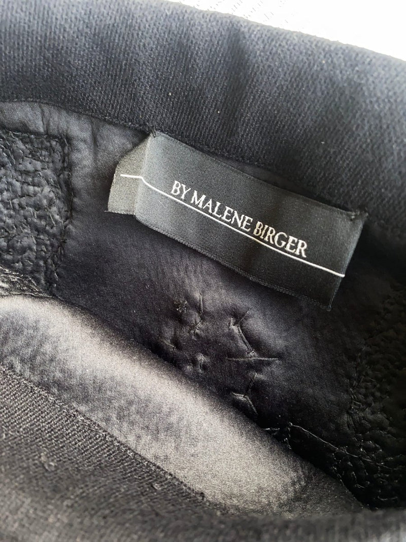 By Malene Birger black beaded shoulder bag - WILDE