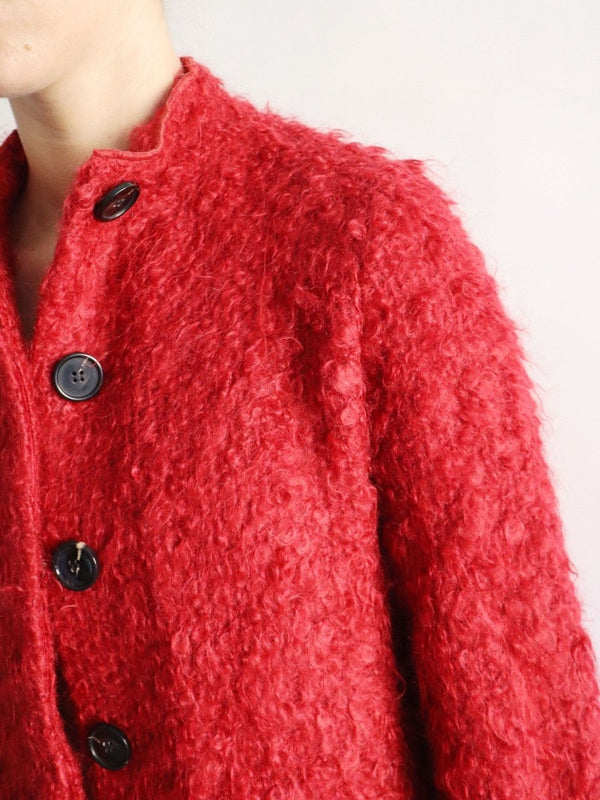 By Malene Birger minimalist red wool coat - WILDE