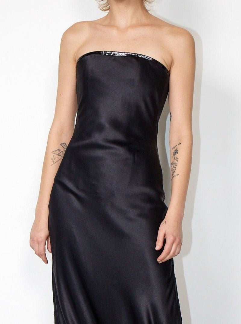 By Malene Birger Salon silk corset fishtail dress - WILDE