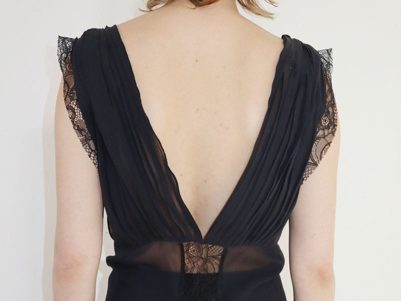 By Malene Birger sheer black lace dress - WILDE