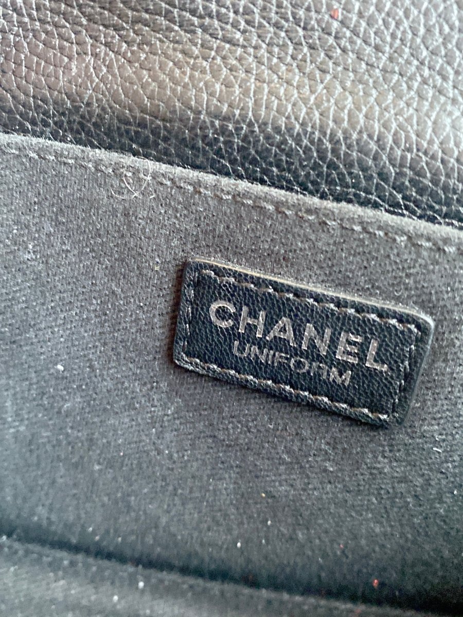 Chanel 2.55 caviar black belt bag - WILDE