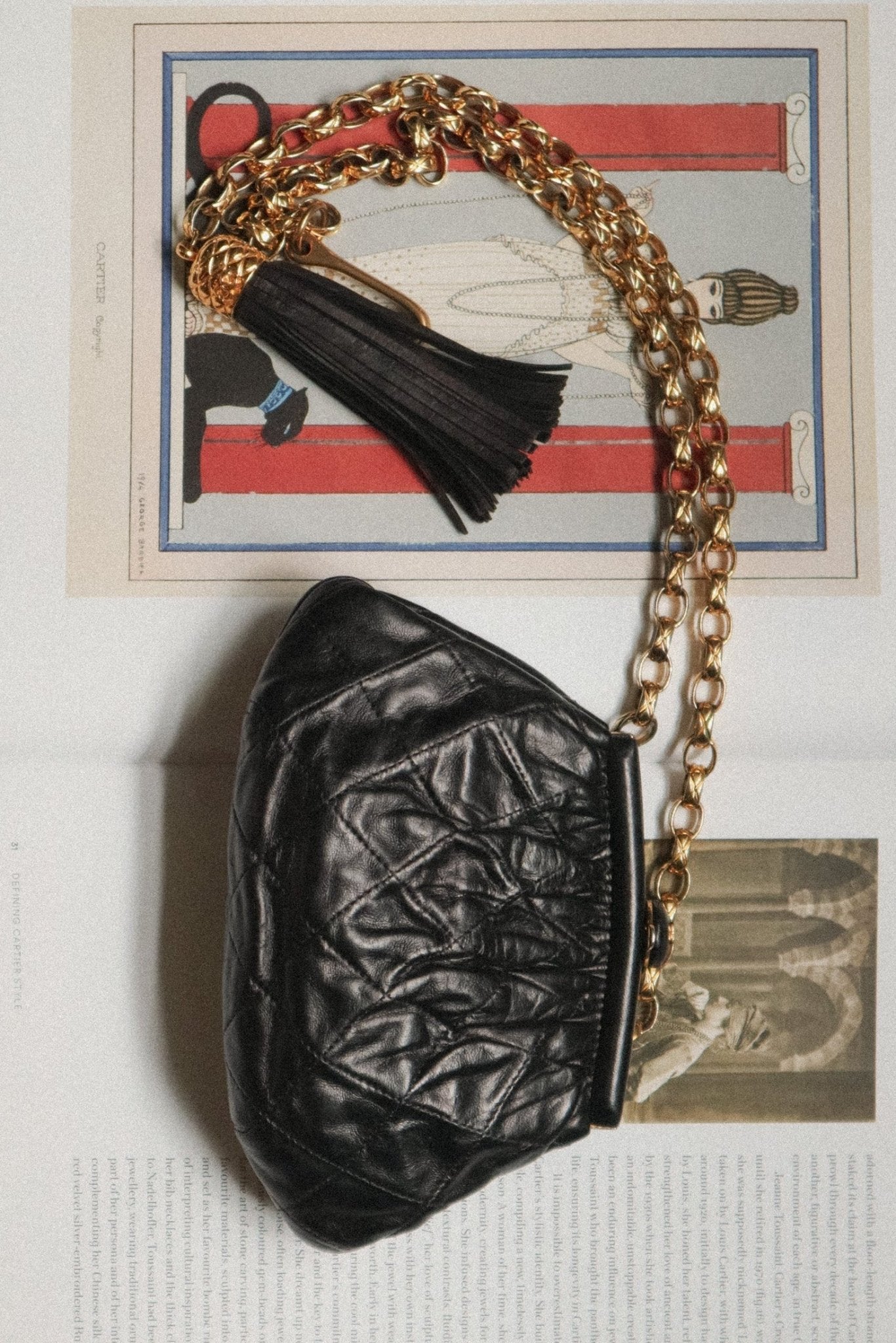 Vintage Chanel Bijoux Chain Belt Bag