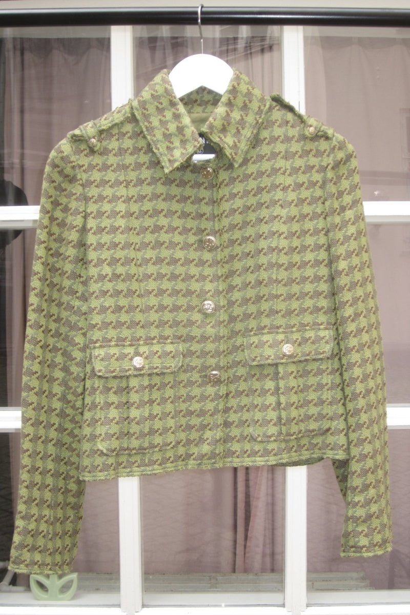 Chanel green jacket - WILDE