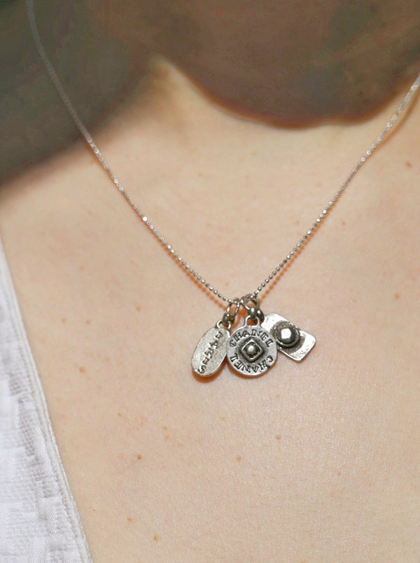 Chanel silver pendants - WILDE