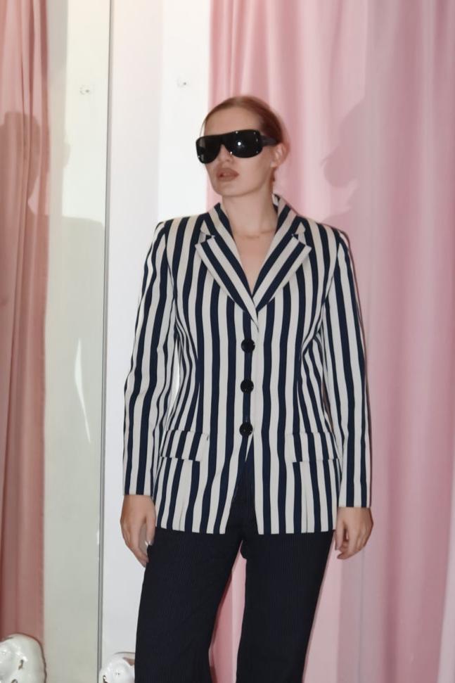 Christian Dior stripe jacket - WILDE