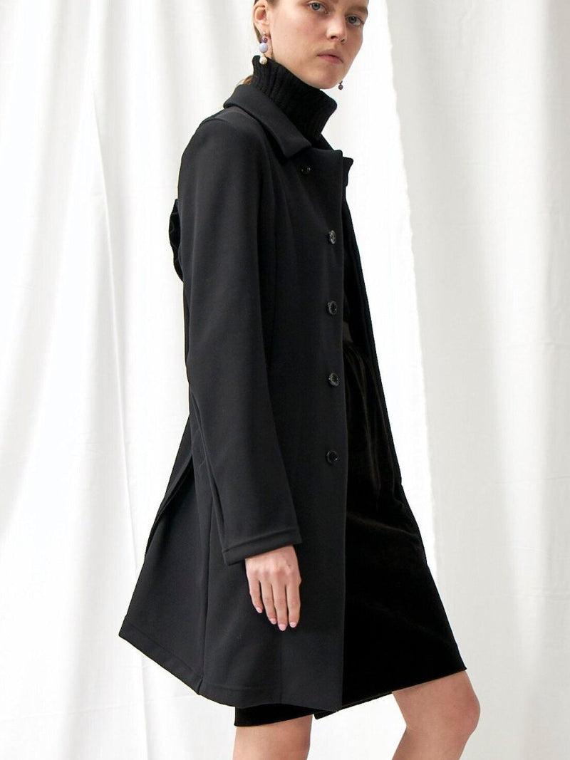 Comme Des Garcons BLACK long coat - WILDE