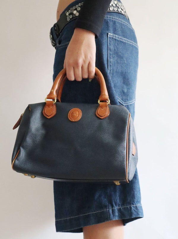 Courreges blue leather bag - WILDE