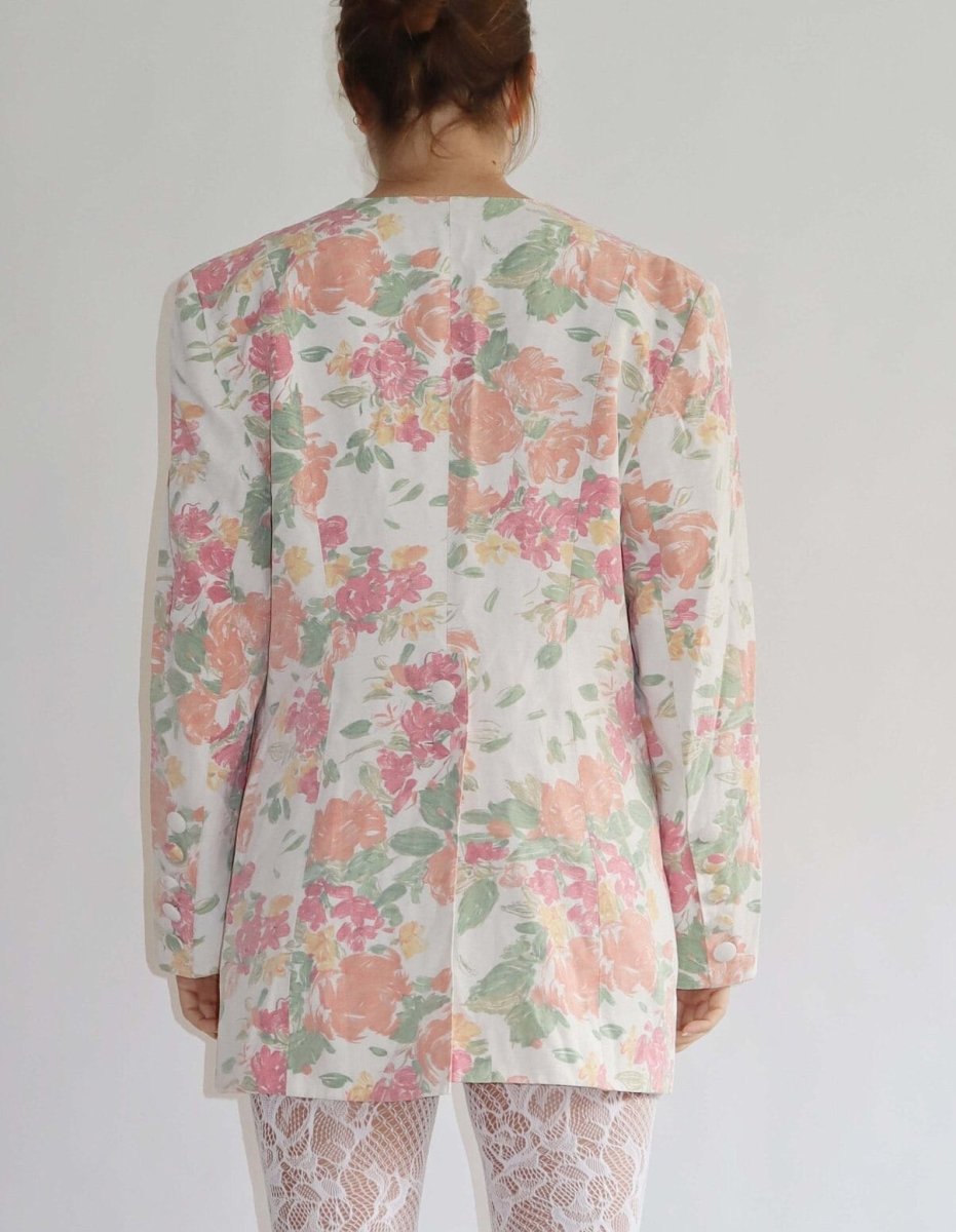 Floral print blazer - WILDE