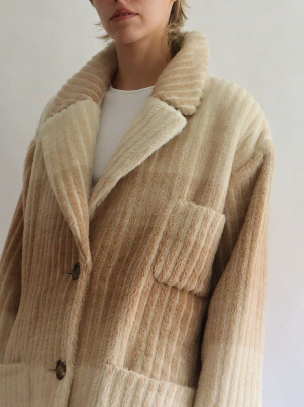 Guy Laroche cream wool coat - WILDE