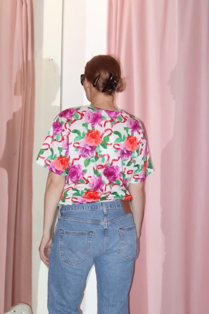 Hermes floral t-shirt - WILDE