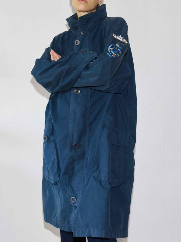 Iceberg navy trench coat - WILDE