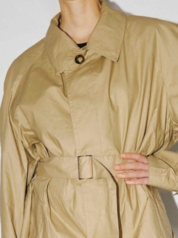 Italian khaki trench coat - WILDE