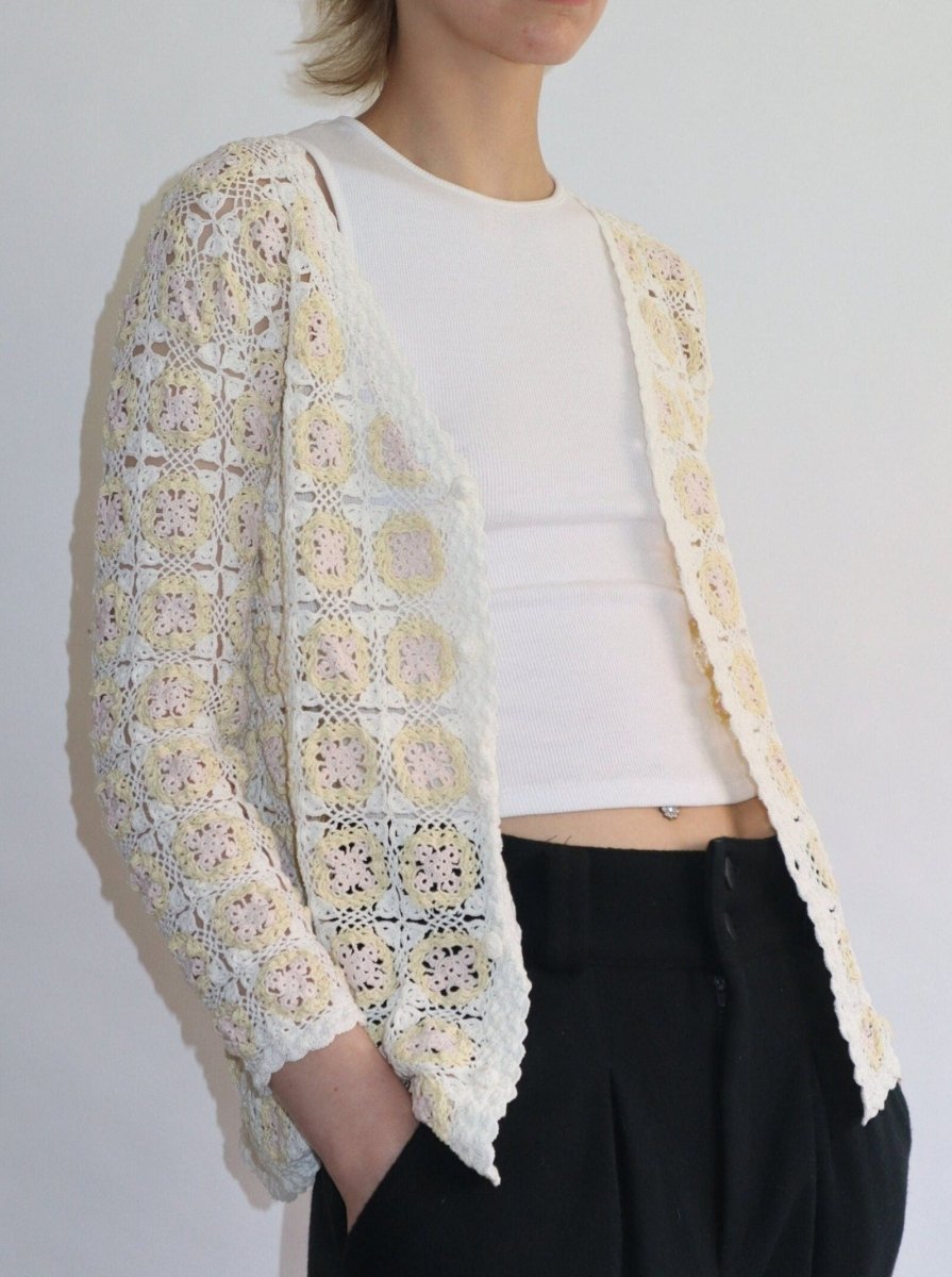 Junya Watanabe COMME des GARÇONS crochet cardigan - WILDE