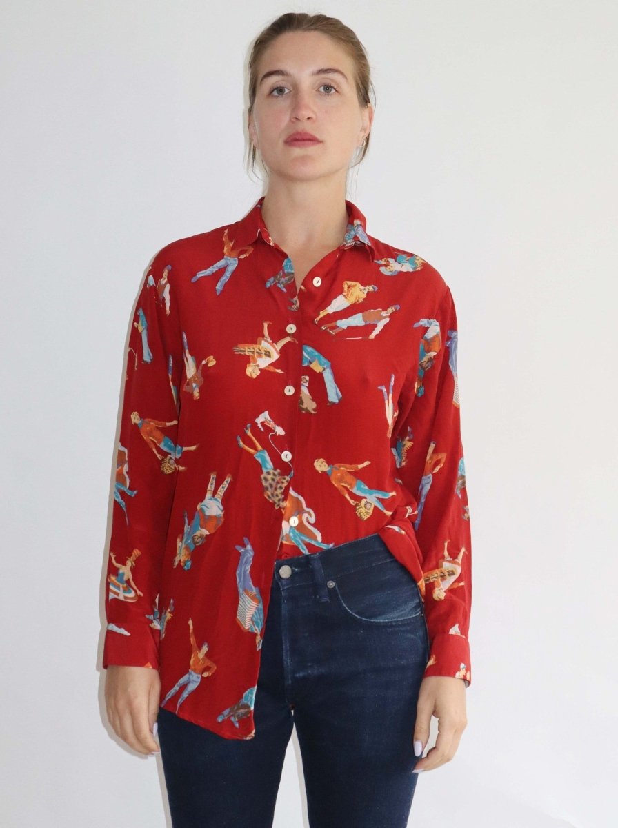 Kenzo print blouse shirt - WILDE