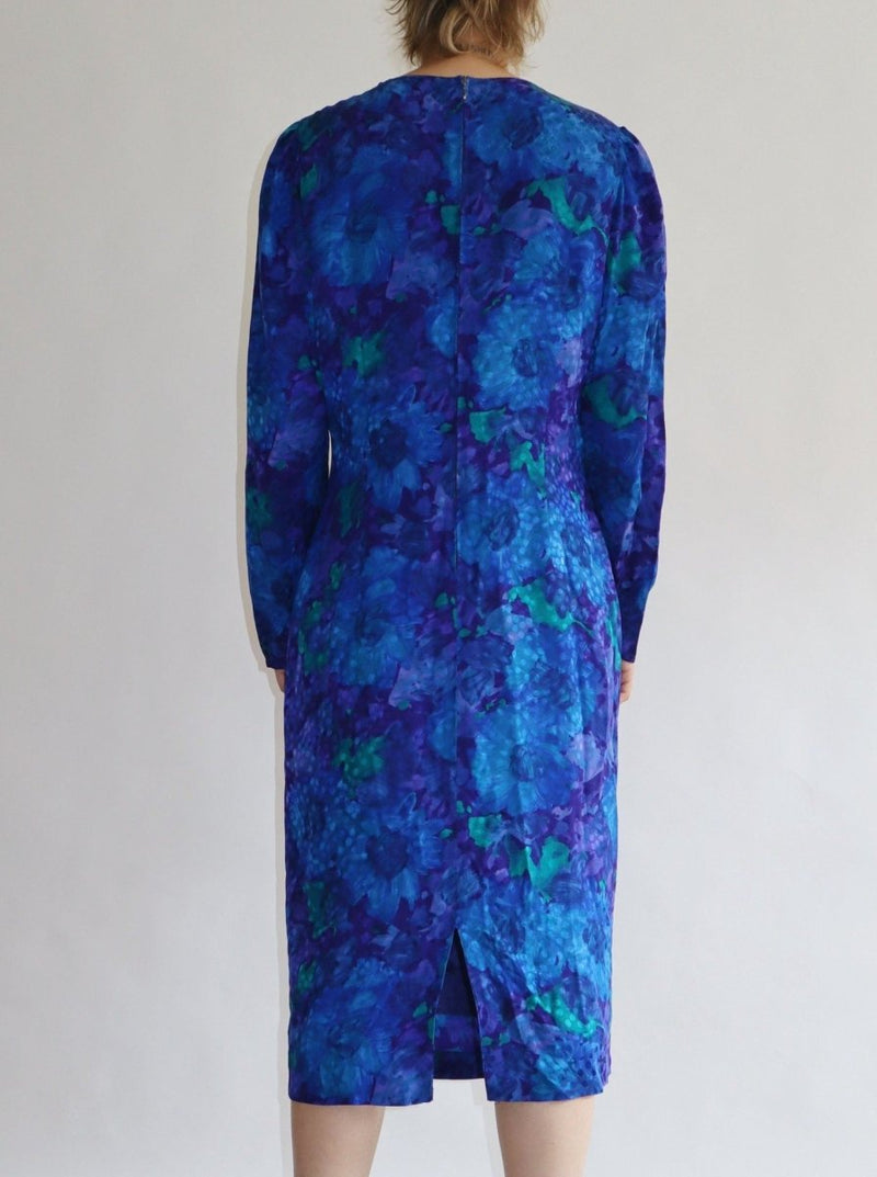 Louis Feraud silk floral dress - WILDE
