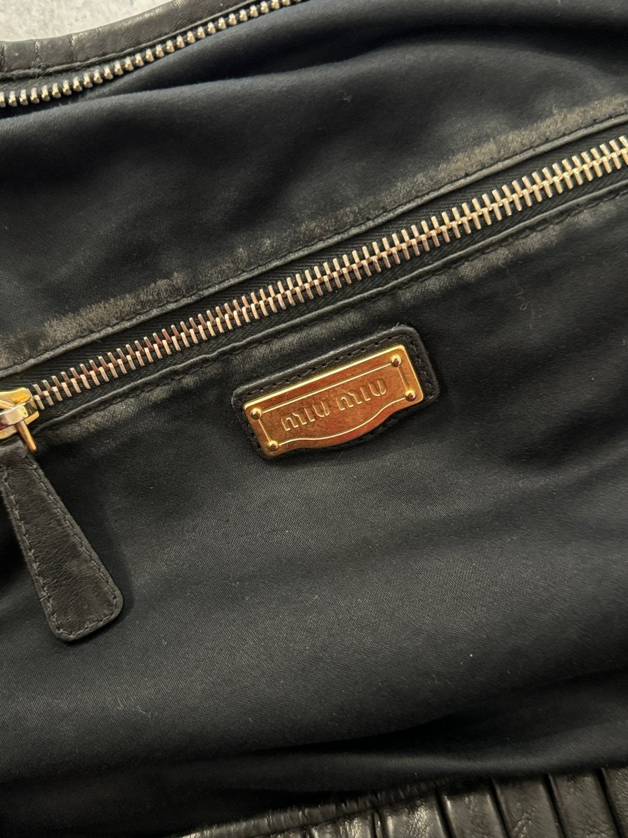 Miu Miu large leather bag - WILDE