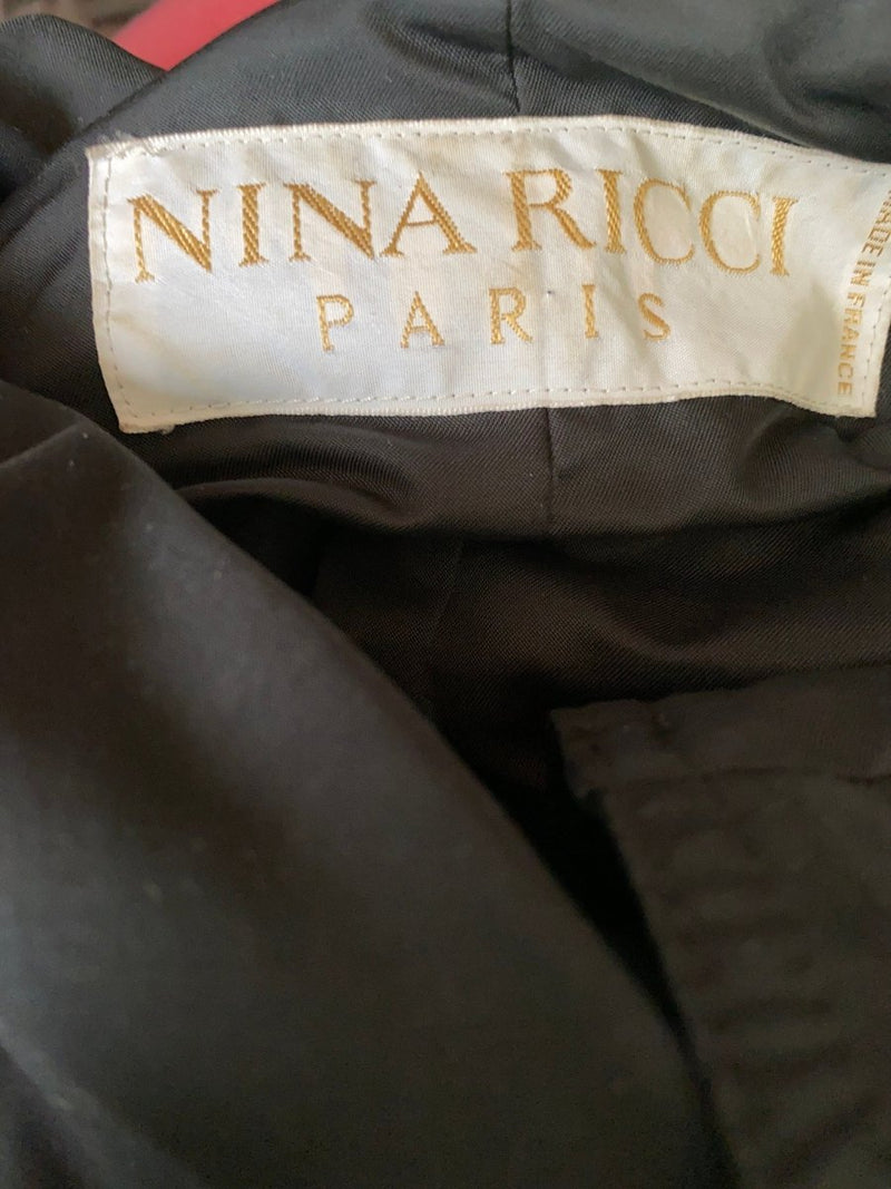 Nina Ricci black coat - WILDE