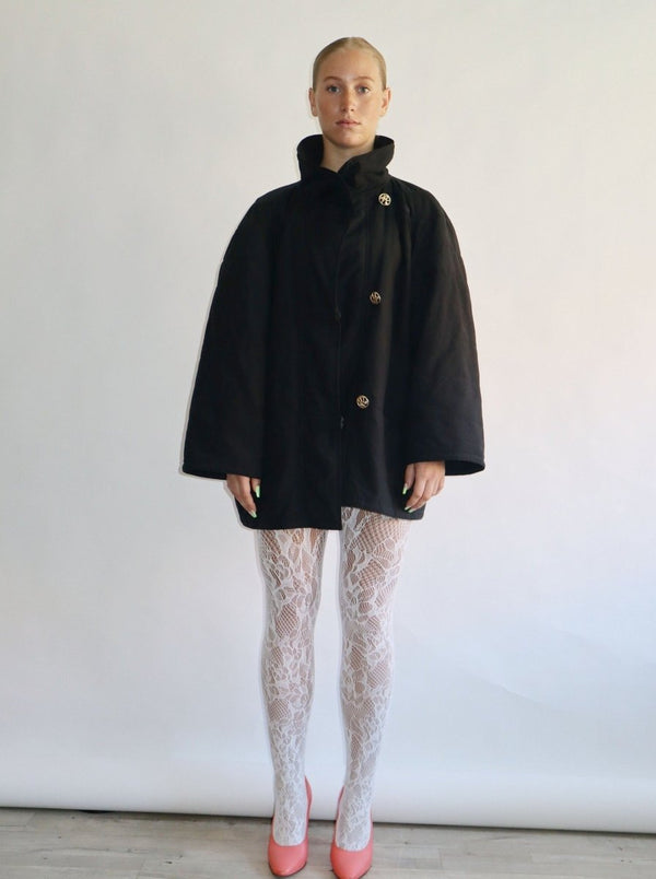 Nina Ricci black coat - WILDE