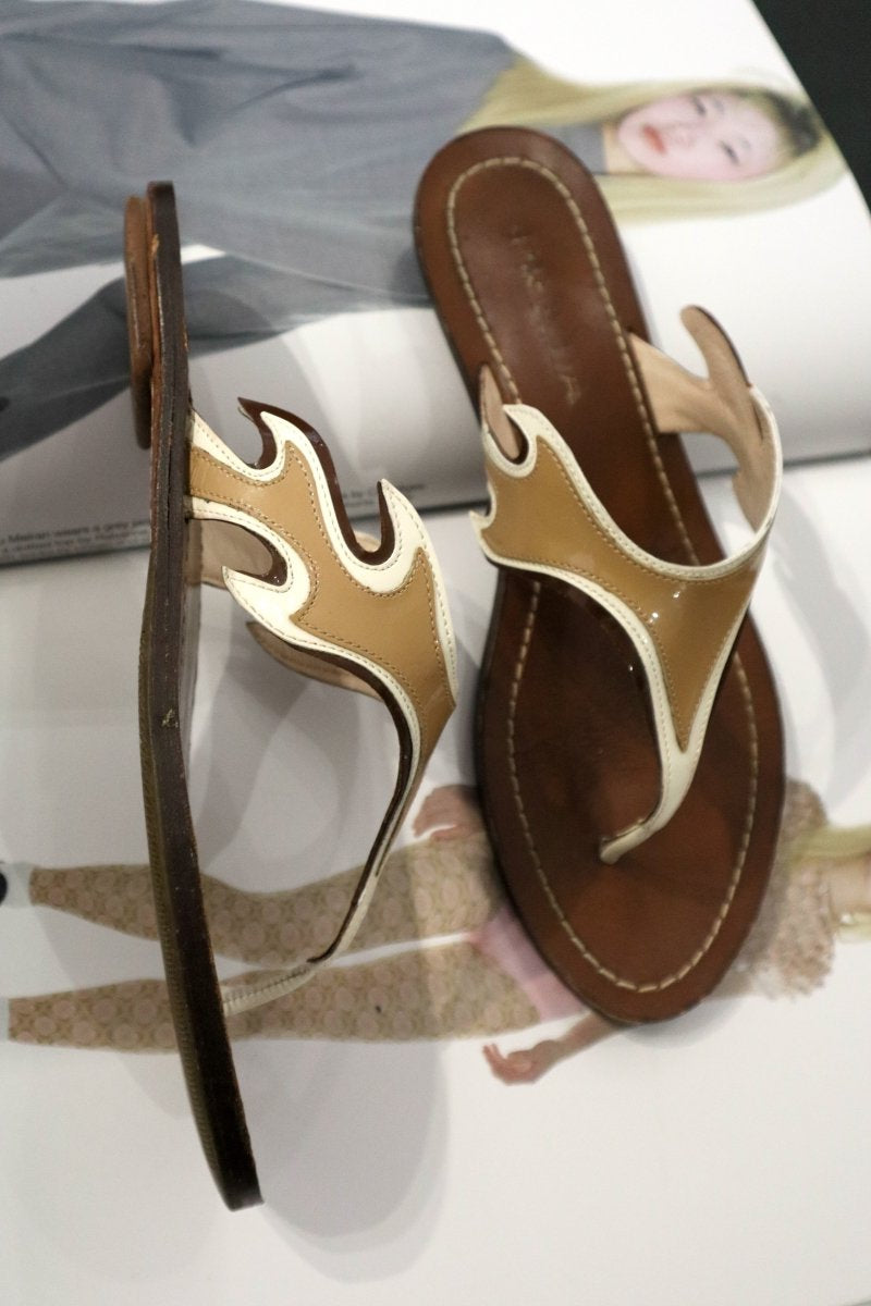 Prada flame sandals - WILDE