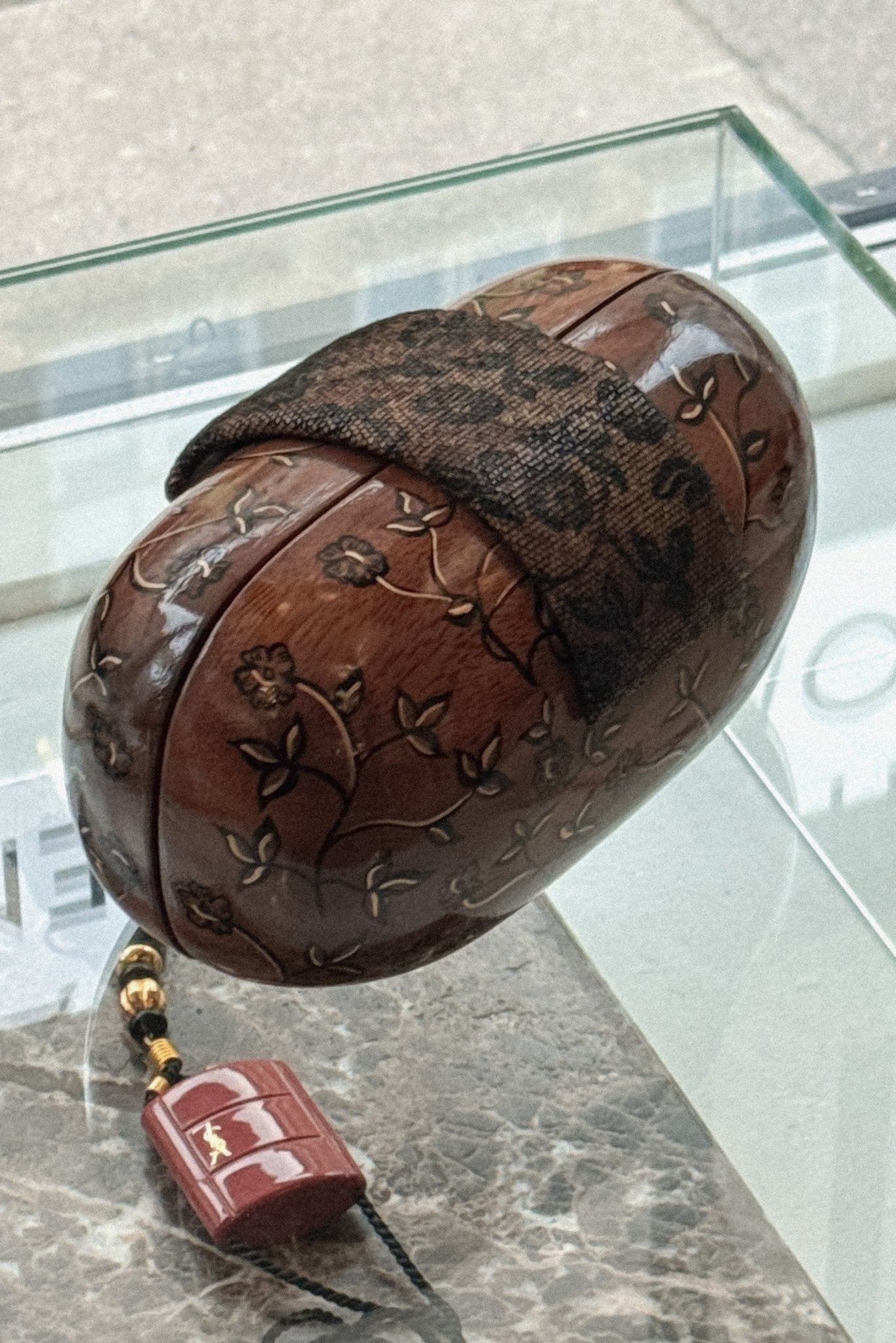 Timmy Woods Floral Wood Bag - WILDE