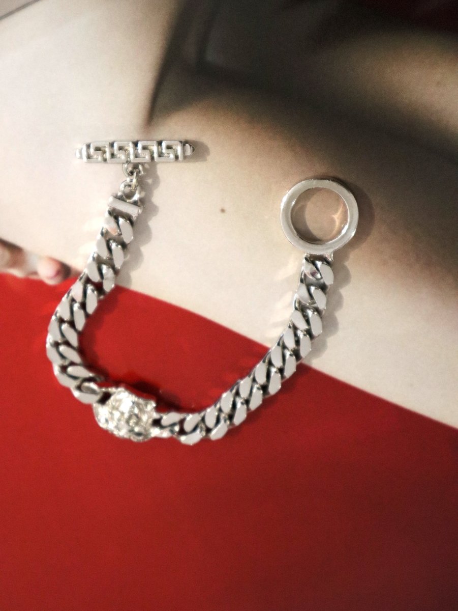 Versace Medusa silver bracelet - WILDE