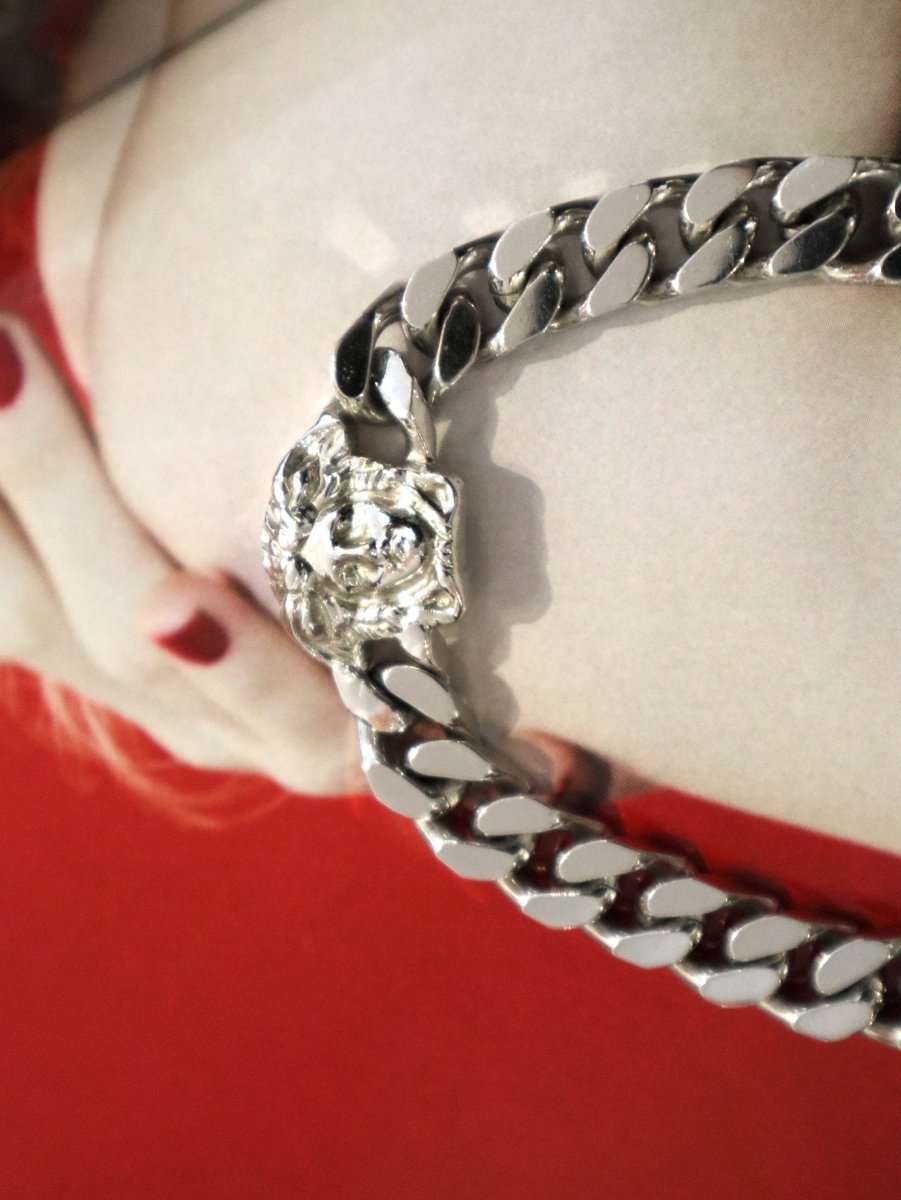 Versace Medusa silver bracelet - WILDE