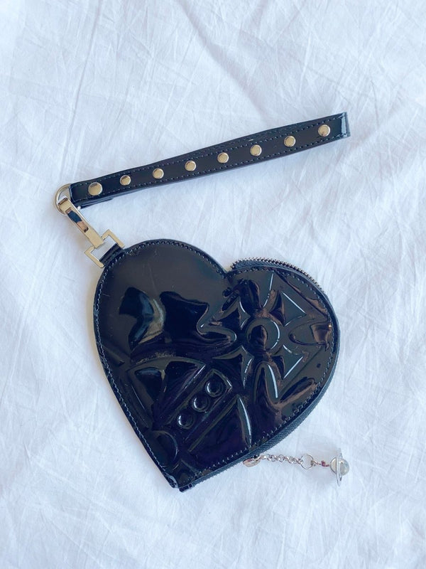Vivienne Westwood black heart purse - WILDE
