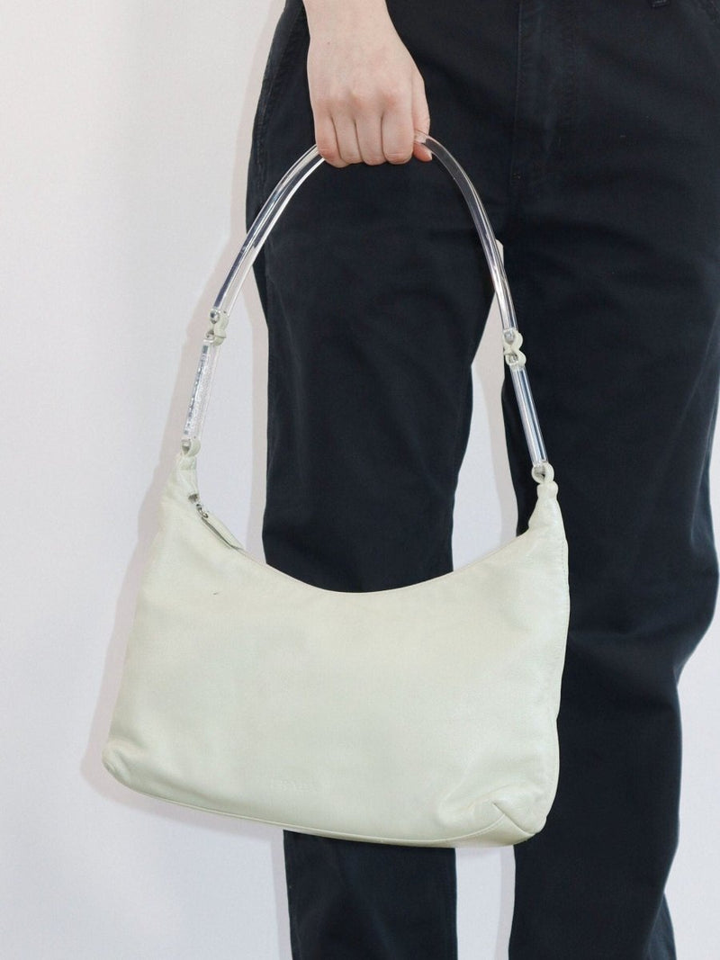 White Prada leather handbag - WILDE
