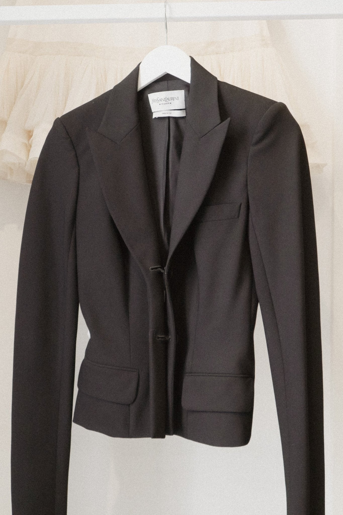 Yves Saint Laurent Wool & Silk Jacket - WILDE